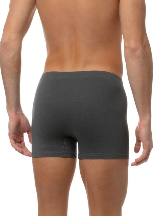 Minerva 90-22075 Herren Boxershorts Gray 1Packung 90-22075-075