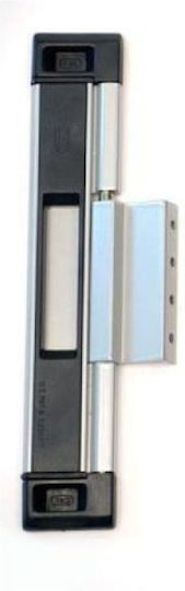 Cal Doublex Classic Ключалка за Плъзгащи се Алуминиеви Врати Кафяв с Ключ