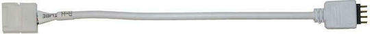 Geyer Connector για Ταινίες LED Μούφα Αρσενική για Ταινία LED 10mm RGB CC1-RGB4-M