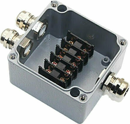 Optonica Elektrisches Gehäuse für Außenmontage Verzweigung Wasserdicht IP68 in Gray Farbe