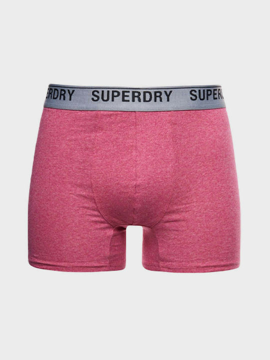 Ανδρικά Μποξεράκια Burgundy / Red / Pink 3Pack