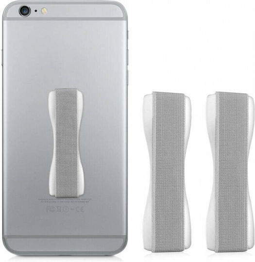 KWmobile 3pcs Finger Holder Mobile in Silver color