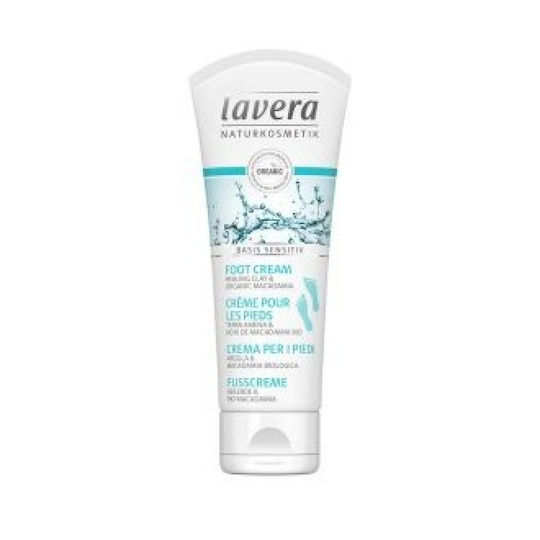 Lavera Basis Sensitiv Moisturizing Foot Cream 75ml