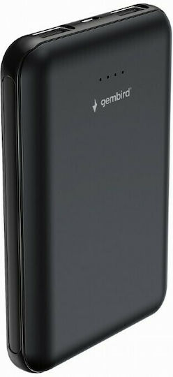 Gembird PB05-01 Power Bank 5000mAh με 2 Θύρες USB-A Μαύρο