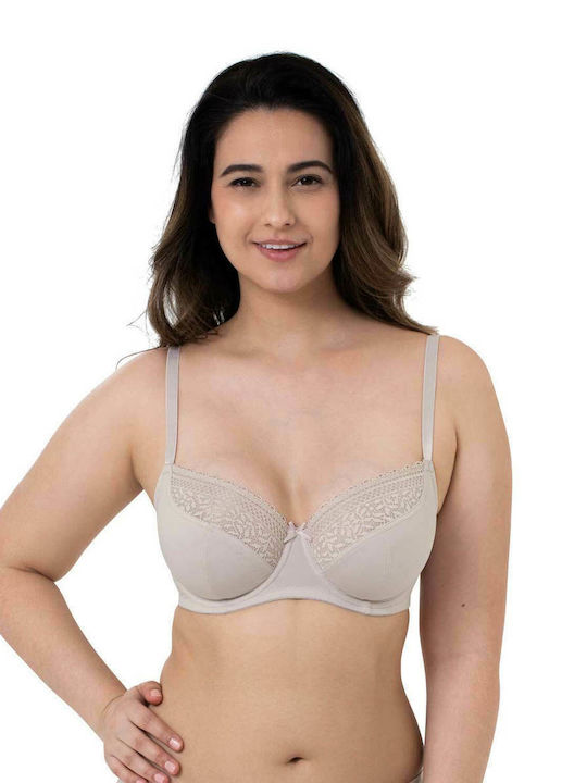 Black/Champagne Σουτιέν με Ελαφριά Ενίσχυση & Μπανέλες 2Pack