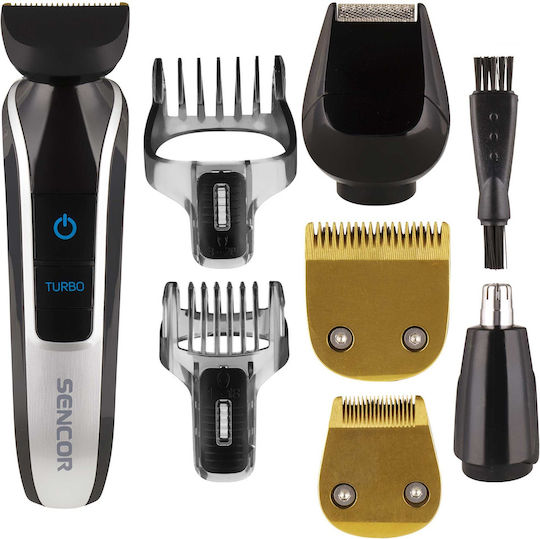 Sencor Set Rechargeable Hair Clipper Silver SHP 7201SL