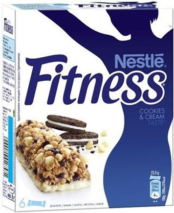 Nestle Fitness Bar Energy / Nuts / Oat with Cookies & Cream (6x23.5gr) 141gr