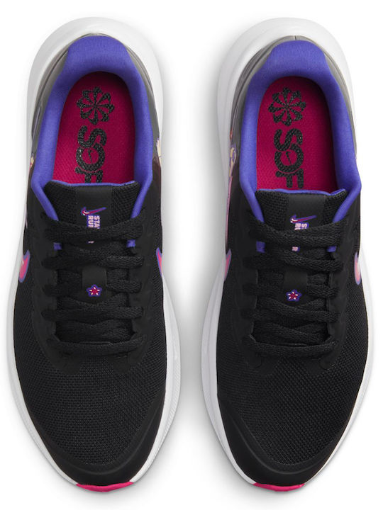 Star Runner Star Runner 3 Kids Sports Shoes Running with Laces Black
