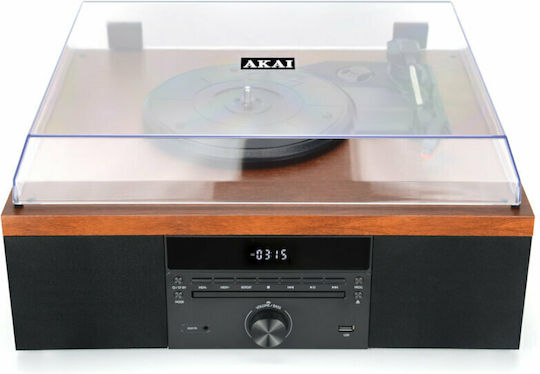 Akai Proffesional ATT-14BT Πικάπ με Προενίσχυση και Ενσωματωμένα Ηχεία Μαύρο