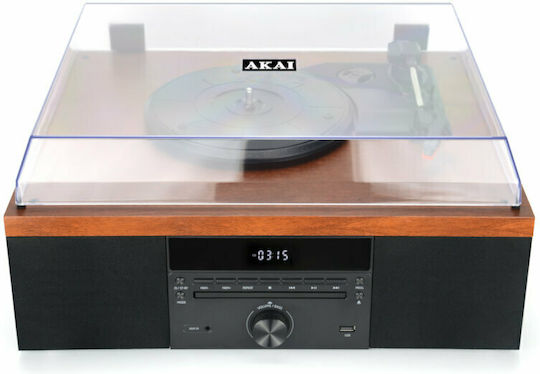 Akai Proffesional ATT-14BT Πικάπ με Προενίσχυση και Ενσωματωμένα Ηχεία Μαύρο