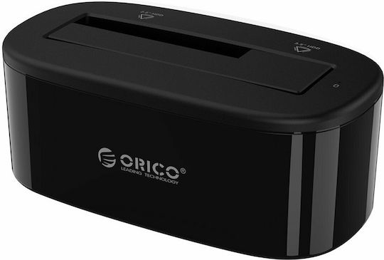 Orico 6218US3-BK Hard Drive Docking Station SATA 2.5" / 3.5" with Connection USB 3.0 (6218US3-BK)