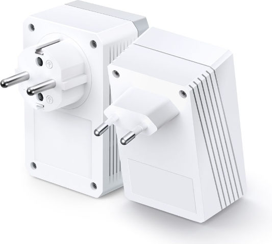 TP-LINK TL-WPA4226KIT v5 Powerline Double Wi‑Fi 4 with Passthrough Socket and 2 Ethernet Ports