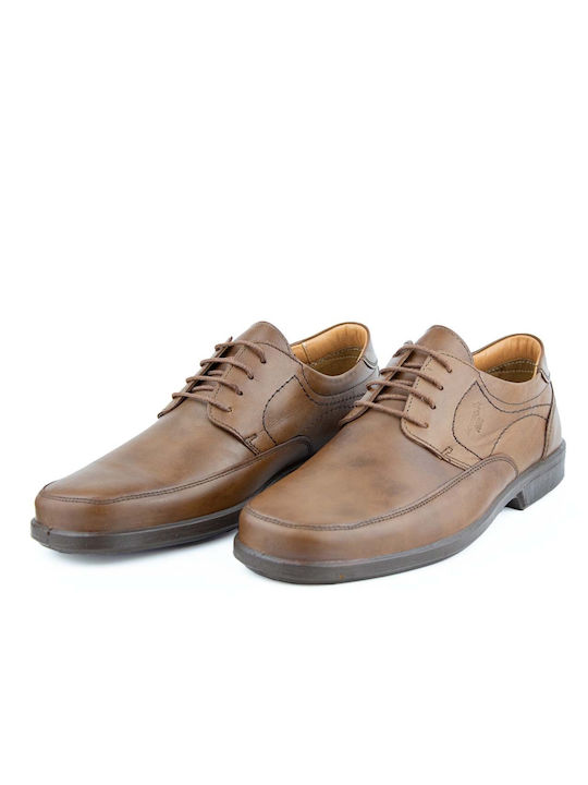 Boxer Men's Anatomic Leather Casual Shoes Brown