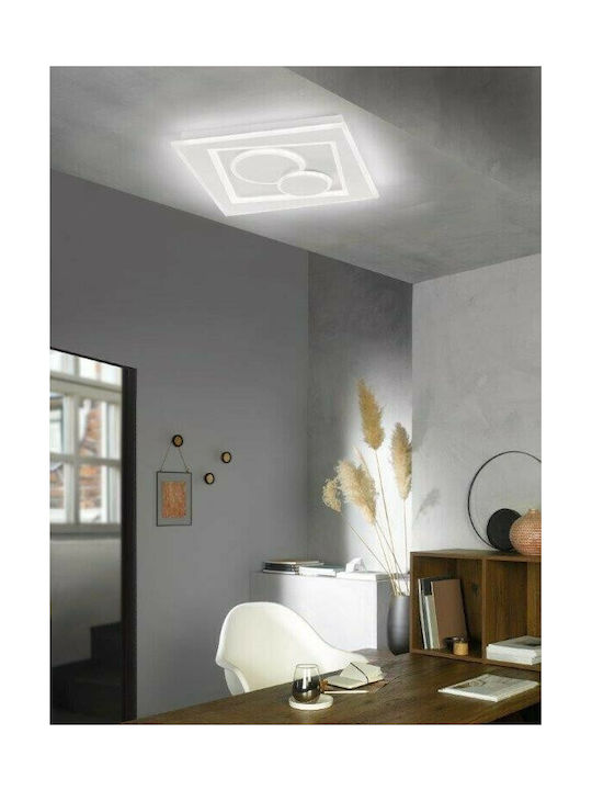 Fischer Honsel Ratio Modern Plastic Ceiling Light with Integrated LED 43pcs White