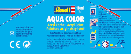 Revell Aqua Model Making Paints Blue Clear 18ml