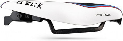 Fizik Transiro Mistica Large White Bicycle Saddle