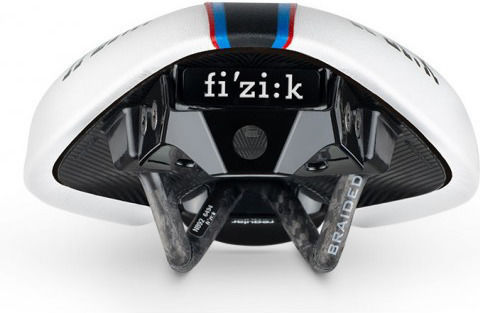 Fizik Transiro Mistica Large White Bicycle Saddle