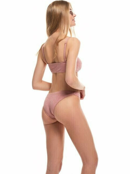 Athenais Bikini Slip Pink