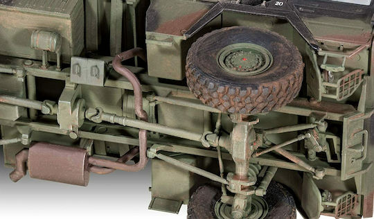 Revell MAN 7t Milgl 6x6 Modeling Figure 181 Pieces in Scale 1:35 25.4cm.