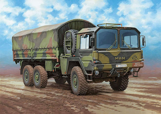 Revell MAN 7t Milgl 6x6 Modeling Figure 181 Pieces in Scale 1:35 25.4cm.