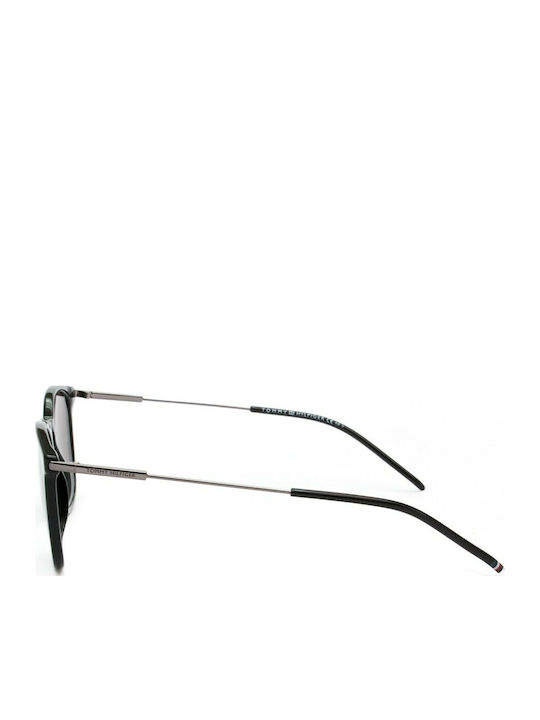 Tommy Hilfiger Men's Sunglasses With Black Frame And Grey Lens TH1764/S 807/IR