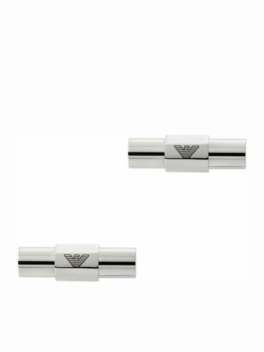 Emporio Armani Essential Мансети от Inox в Сребрист Цвят