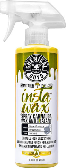 Chemical Guys Instawax Spray Carnauba Spray Ceară De Protecție Pentru Caroseria Mașinii 473ml