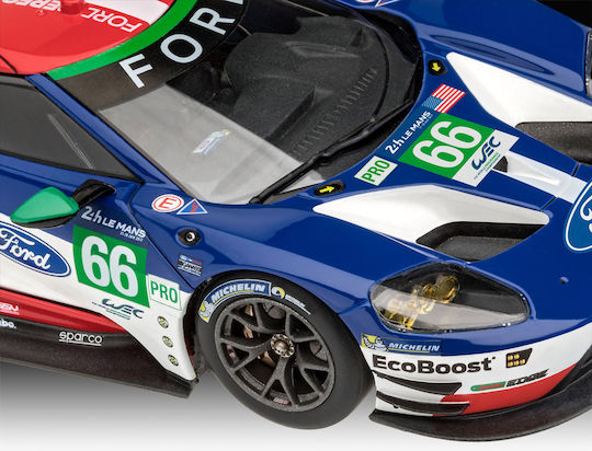 Revell Ford Collection GT - Le Mans Φιγούρα Μοντελισμού Αυτοκίνητο 88 Κομματιών σε Κλίμακα 1:24 20.4εκ.