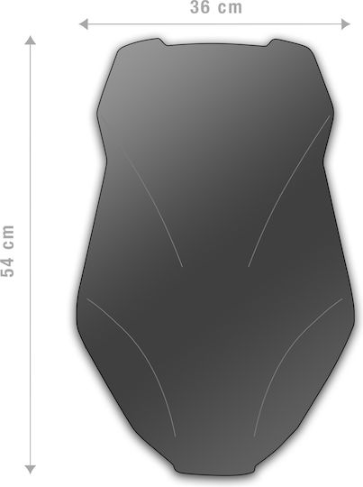 Barracuda Motorcycle Windshield & Windscreen Tinted Visor for Honda X-ADV 750 HX7300-21D