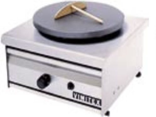 Vimitex Професионална Електрическа Крепери 2.2kW с Плоча Ø35см