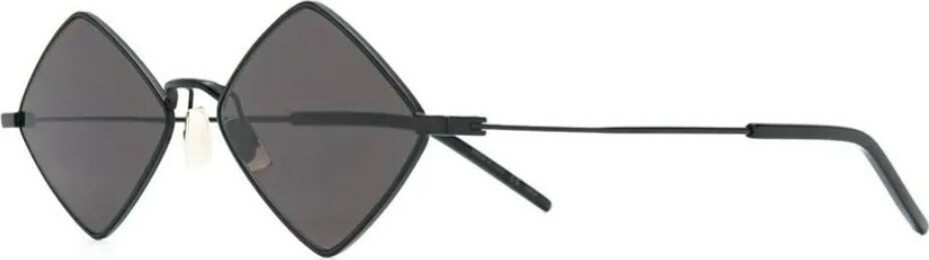 サングラス SAINT LAURENT Woman Sunglasses Black SL 302 002 SAINT LAURENT SL302 Lisa 002 Sunglasses Black