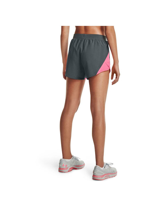 Under Armour Fly-By 2.0 Women's Sporty Shorts Gray