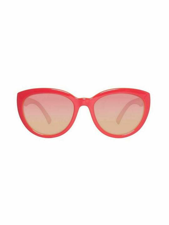 Benetton Women's Sunglasses with Red Plastic Frame BE920S 02