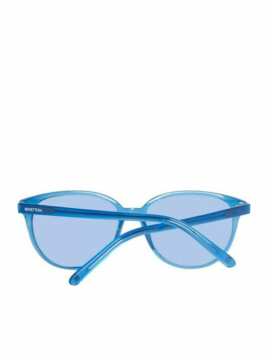 Benetton Women's Sunglasses with Blue Plastic Frame