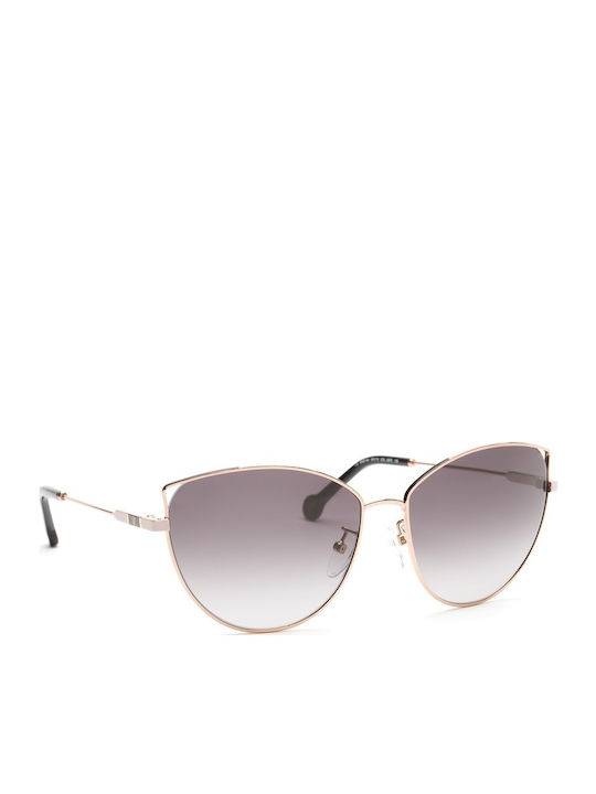Carolina Herrera Women's Sunglasses with Gold Metal Frame SHE140 08FE