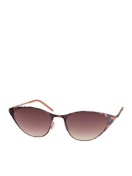 Italia Independent Women's Sunglasses with Brown Metal Frame 0203.092.000