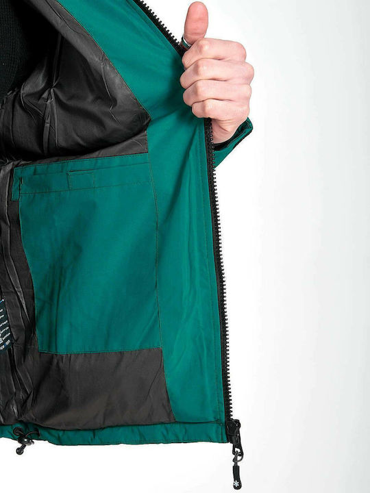 Χειμωνιάτικο Μπουφάν Puffer Saphire Green