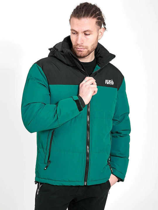 Χειμωνιάτικο Μπουφάν Puffer Saphire Green