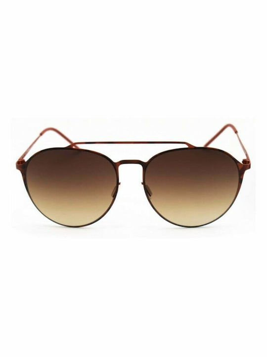 Italia Independent Women's Sunglasses with Brown Metal Frame 0221.092.000