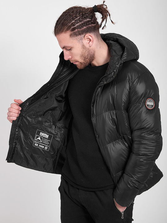 Winter Jacke Puffer Schwarz