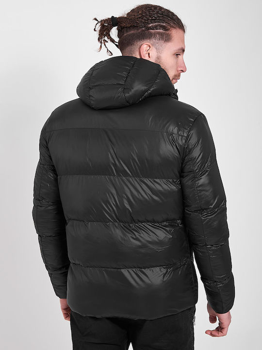 Winter Jacke Puffer Schwarz