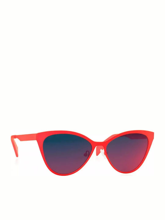 Italia Independent Women's Sunglasses with Red Metal Frame 0022.055.000
