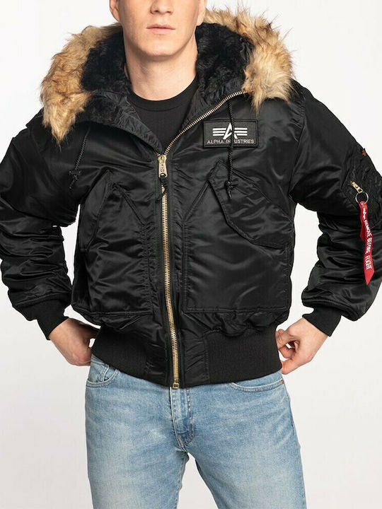 45P Winter Jacket Black