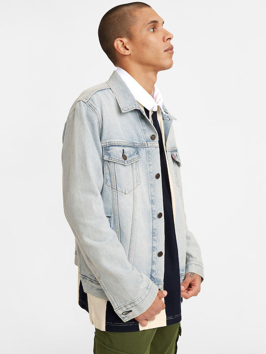 Trucker Denim Jacket Light Blue