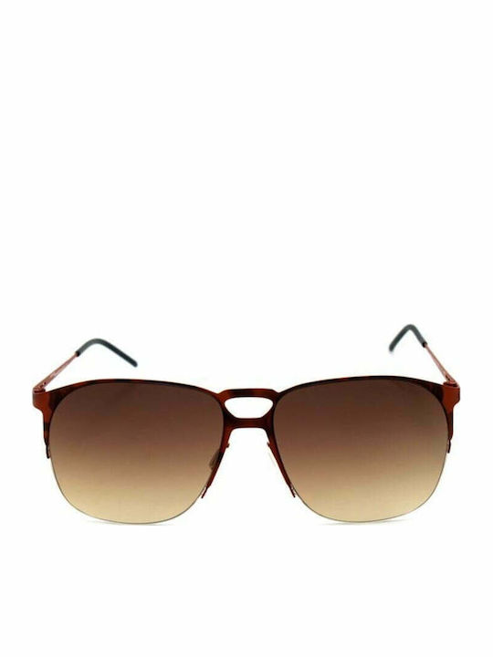 Italia Independent Sunglasses Brown with Metal Frame