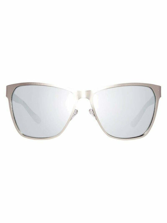 Guess Women's Sunglasses with Silver Metal Frame and Gray Lens GU7403 11C