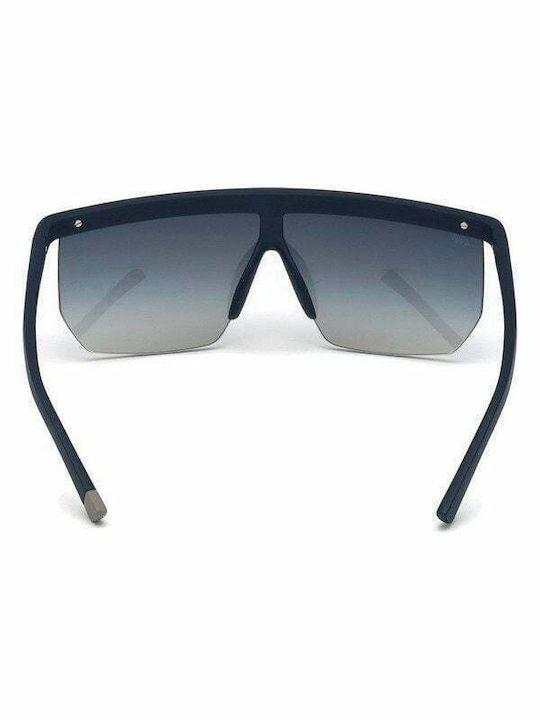 Web Sunglasses with Blue Plastic Frame WE0221 91W