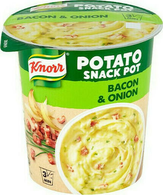 Knorr Snack Pot Πουρές Μπέικον & Κρεμμύδι 51gr