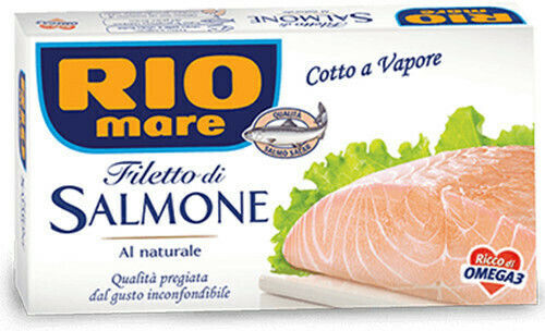 Rio Mare Σολομός Φιλέτο Σε Νερό 150gr