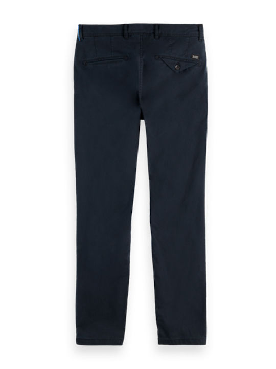 Mott Παντελόνι Chino Ελαστικό σε Slim Εφαρμογή Navy Μπλε